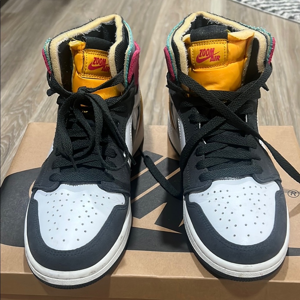 Nike Multicolor High-Top Sneakers - Picture 4 of 4